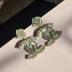 Chanel Zircon Earrings