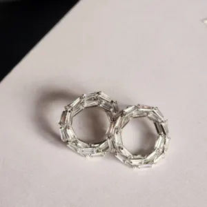 Dorado Zircon Earings - White