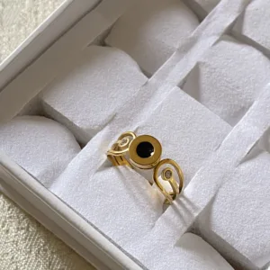 Evil eye ring