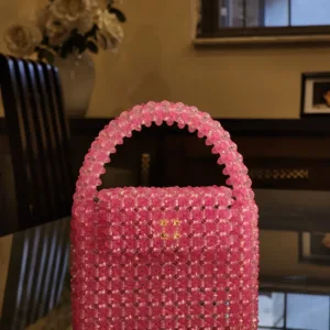 pink acrylic bag